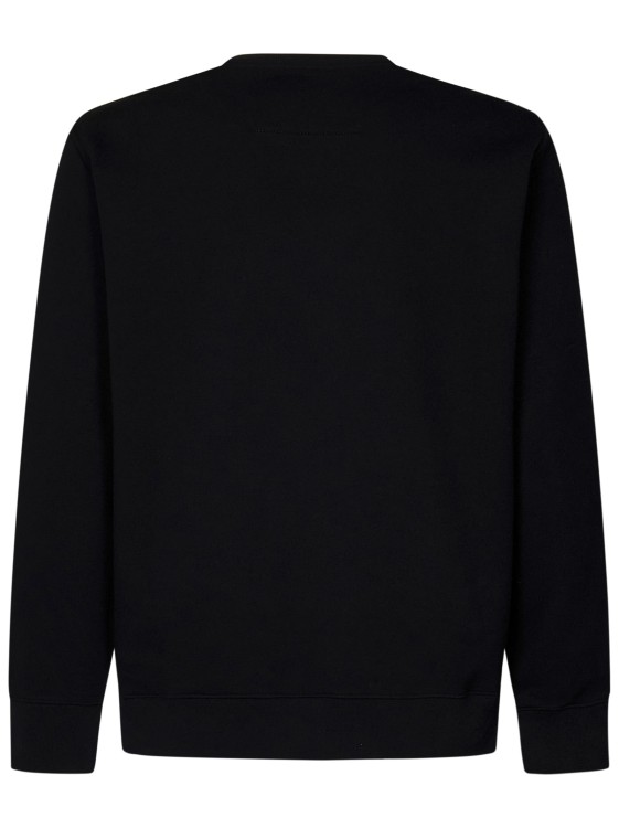 Shop Givenchy Slim-fit Crewneck Sweatshirt In Black