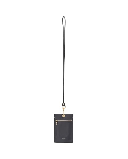 Sacai Black Neck String Attached With A Hook In Red