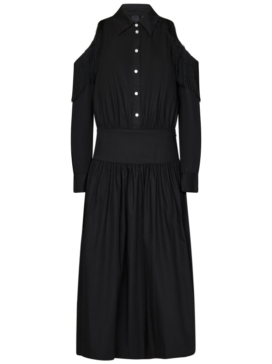 Shop Pinko Hazzard Midi Shirt Dress In Black