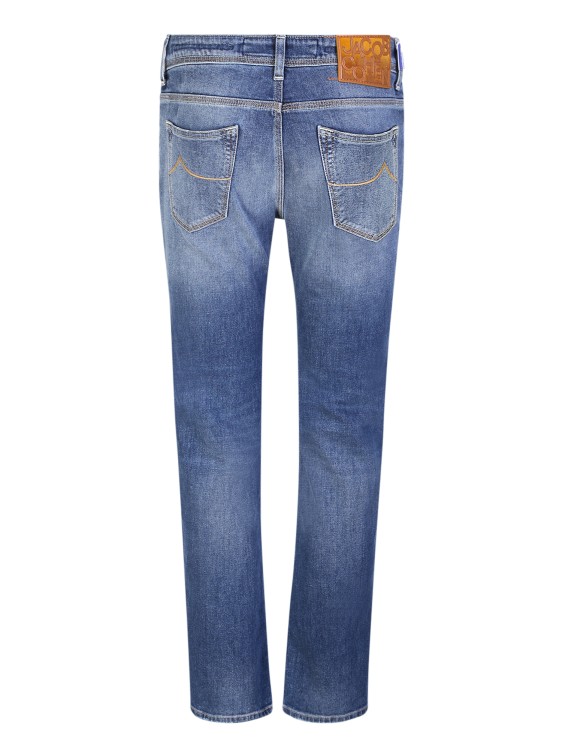 Shop Jacob Cohen Light Blue Slim Jeans