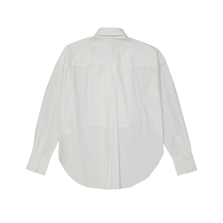 Shop Brunello Cucinelli White Cotton Shirt