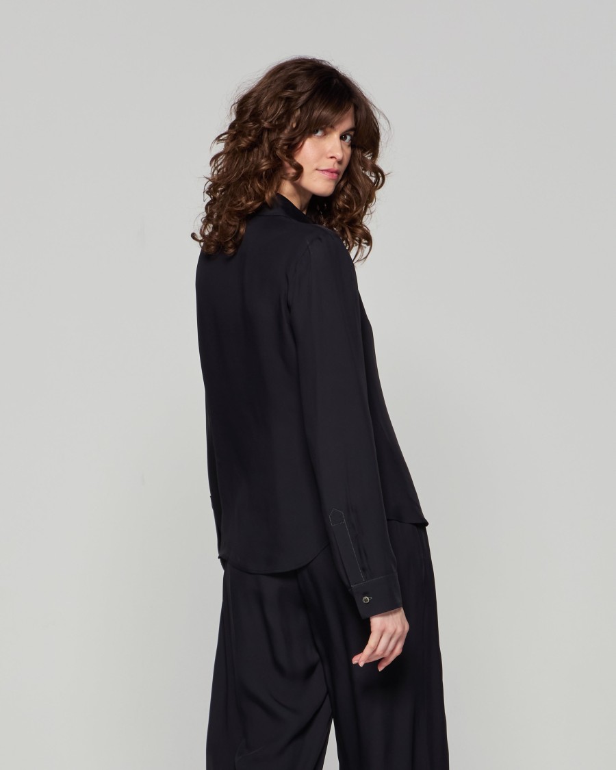 Serena Bute Serena Shirt - Black In Black