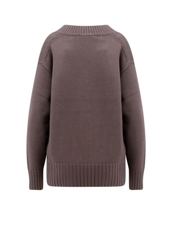 Shop Drumohr Extrafine Merino Wool Sweater In Grey