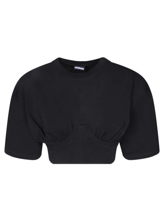 Jacquemus Cotton T-shirt In Black