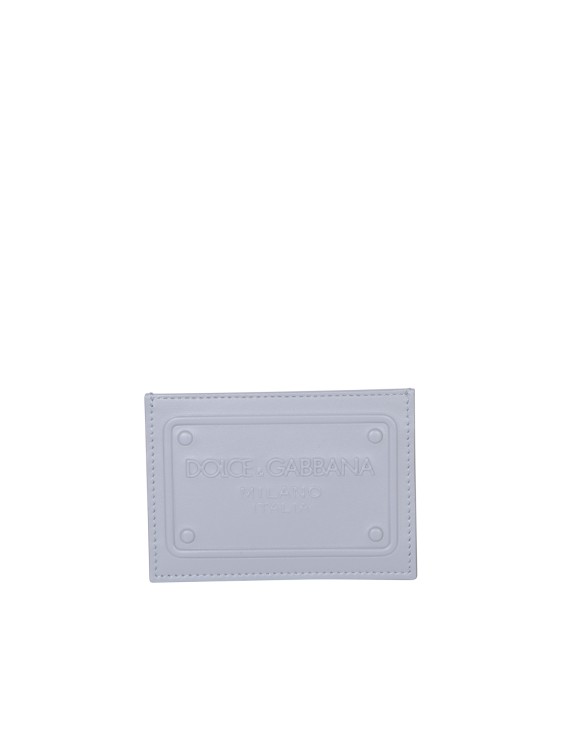 Dolce & Gabbana Leather Cardholder In White
