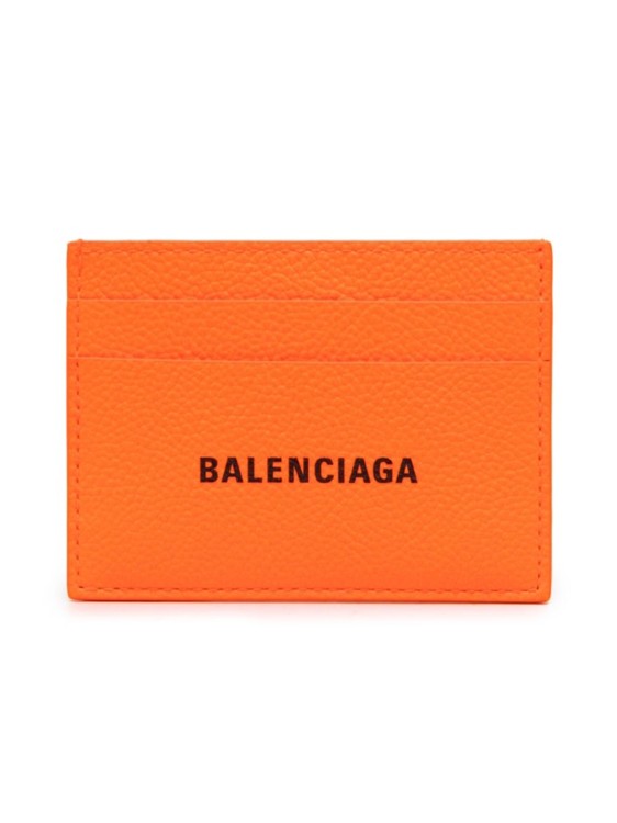 BALENCIAGA LOGO-PLAQUE LEATHER CARD HOLDER,7c07aa3d-440f-61ca-f61a-00f7bb2c2fe9