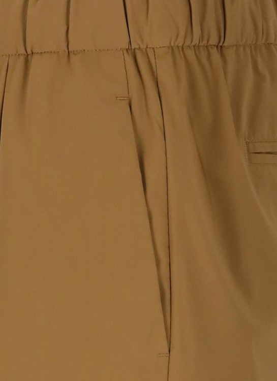 Shop Herno Laminar Trousers In Brown