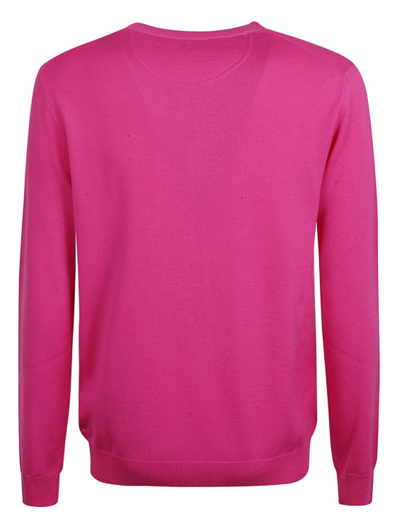 Shop Valentino Roman Stud Virgin Wool Jumper In Pink