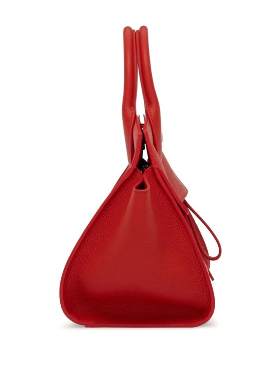 Shop Ferragamo Studio Soft Handbag Red