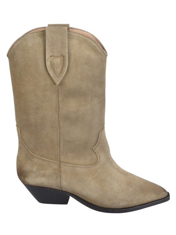 Shop Isabel Marant Brown Duerto Ankle Boots In Neutrals
