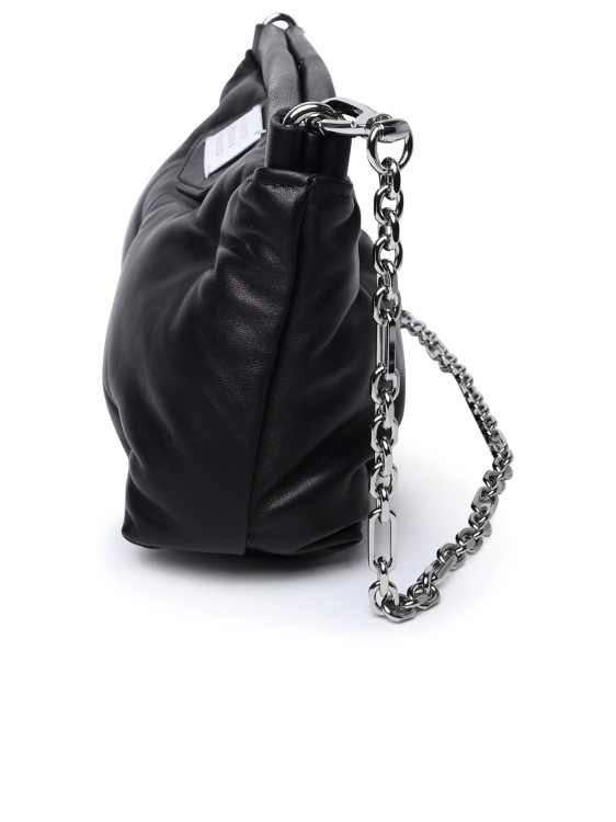 Shop Maison Margiela Black Leather Bag