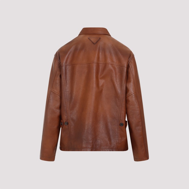 Prada Coats & Jackets In Brown