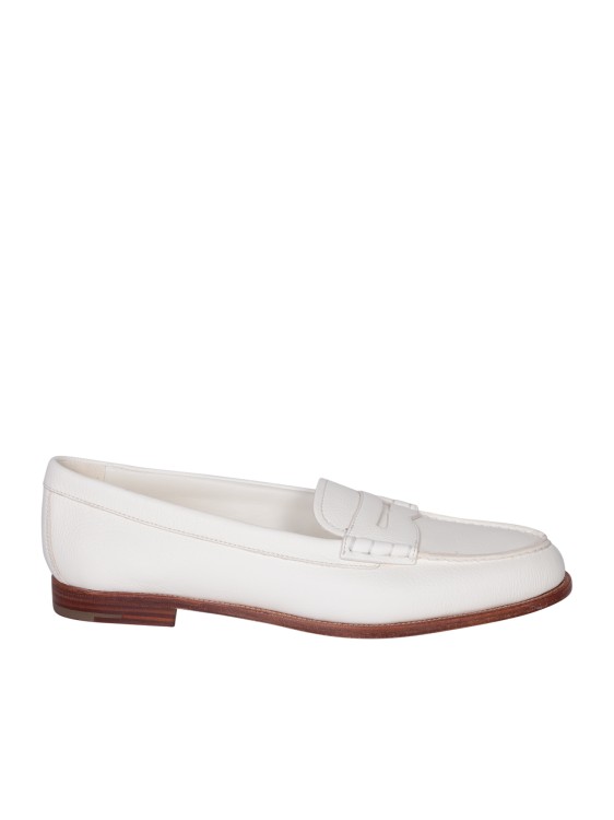 Shop Church's Leather Loafer In White