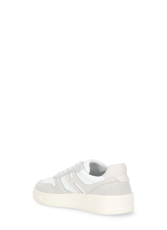 Shop Hogan H360 Sneakers In White