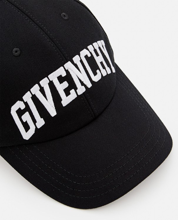 Shop Givenchy Logo Baseball Hat In Black