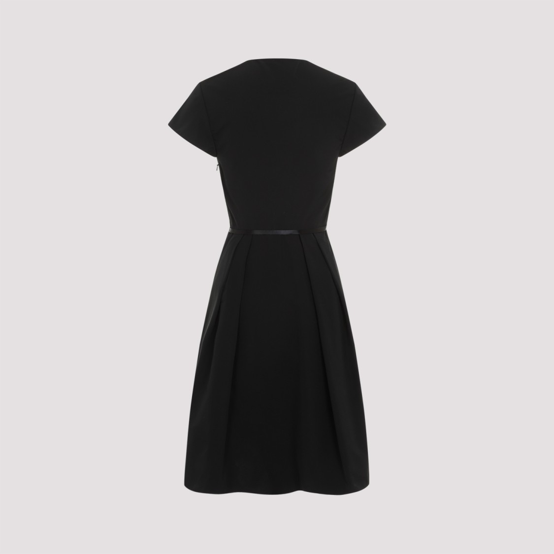 GIVENCHY GIVENCHY BLACK COTTON SHORT DRESS 