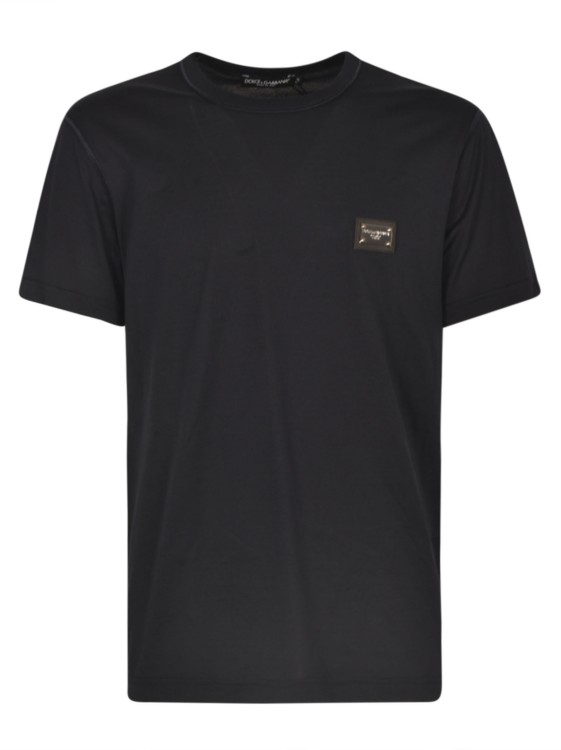 Shop Dolce & Gabbana Crew Neck T-shirt In Black