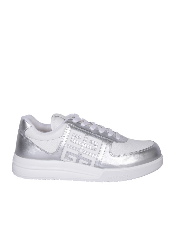 Givenchy Leather Sneakers In White