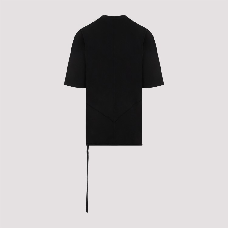 Shop Rick Owens Drkshdw Jumbo Ss T Black Cotton T-shirt