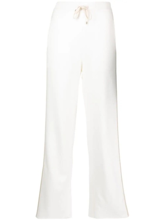 Shop Lorena Antoniazzi White High-waist Pants