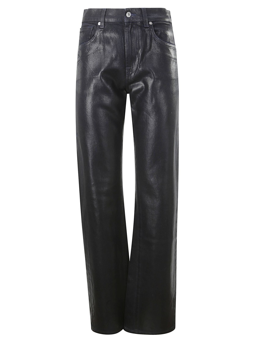 7 For All Mankind Tess Trouser Moonshine In Blue