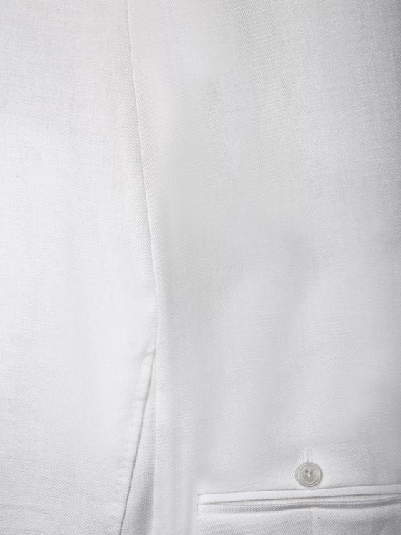 Shop Tagliatore Linend Suit In White