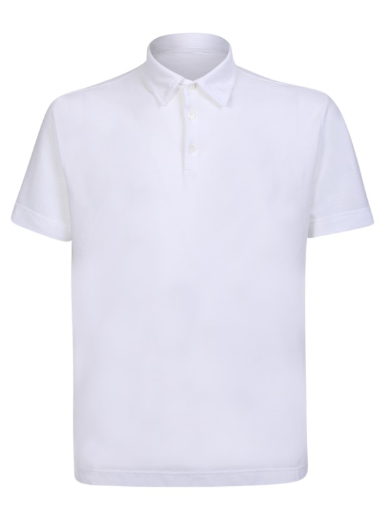 Zanone White Polo Shirt