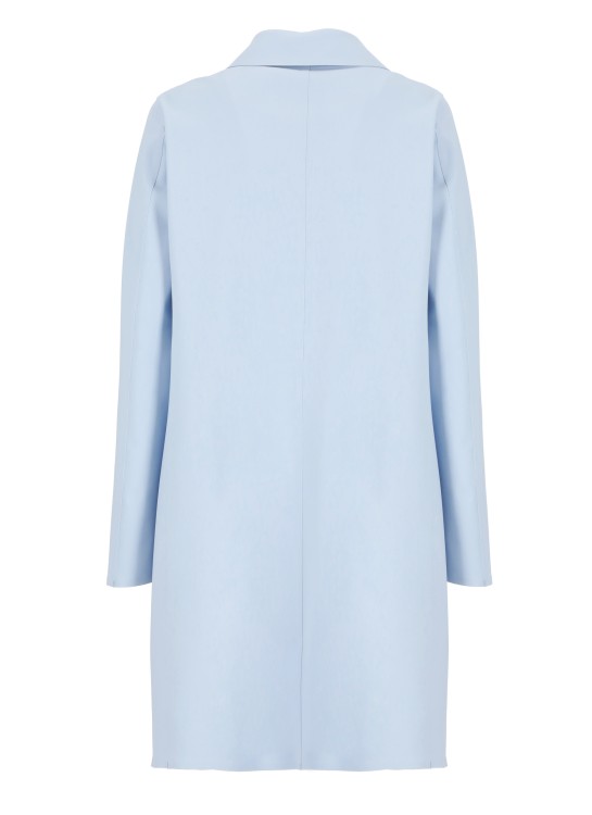 Shop Herno First-act Coat In Blue