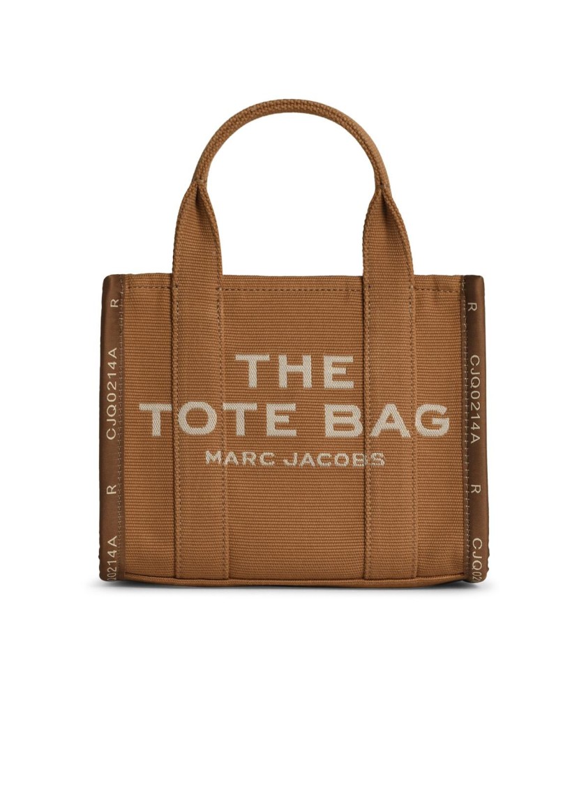 Marc Jacobs (the) Marc Jacobs () ' Small Tote' Brown Cotton Bag In Brown