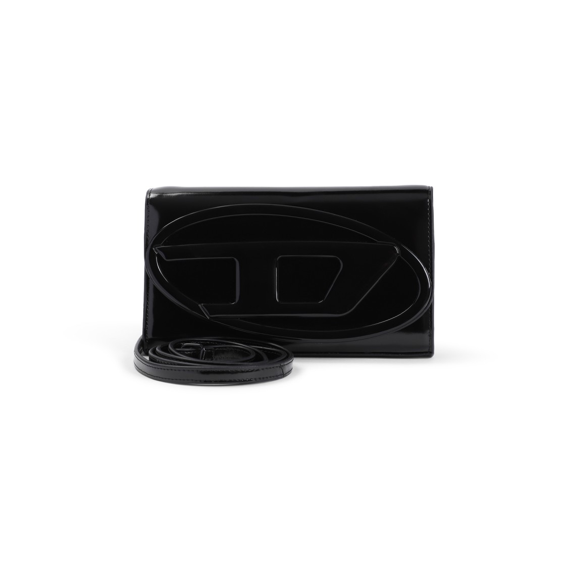 Diesel 1dr Wallet Strap Belt In Black