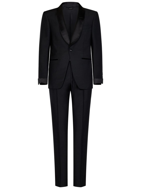 Shop Tom Ford Black Tuxedo Suit