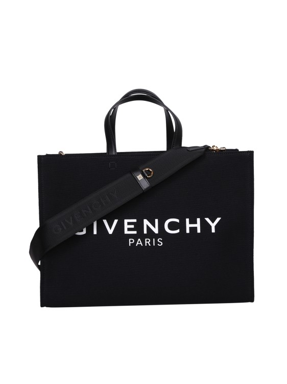 Givenchy Medium G-tote Bag In Black