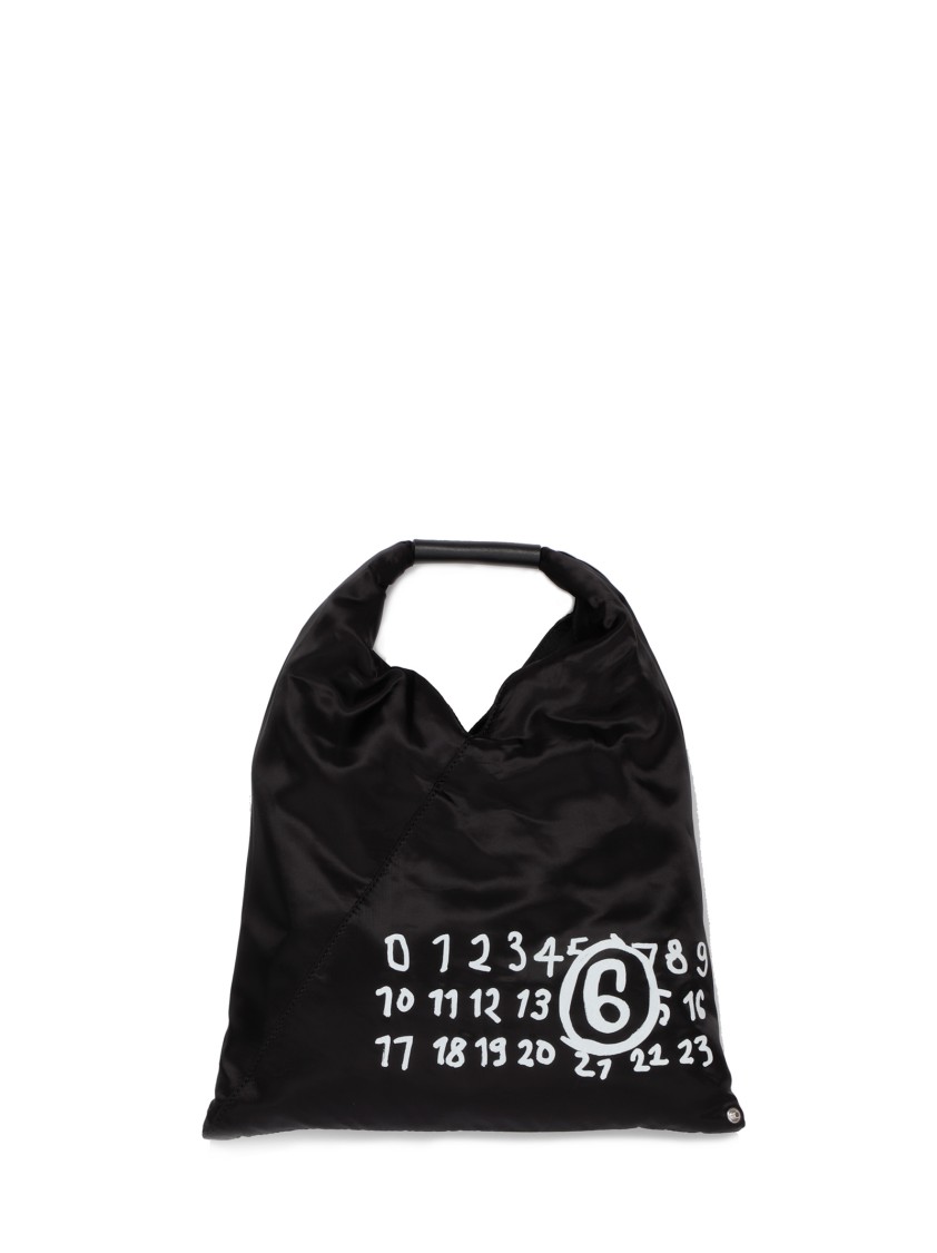 Mm6 Maison Margiela Japanese Media Bag In Black