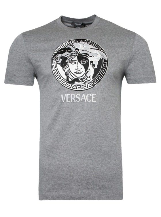 VERSACE MEDUSA LOGO T-SHIRT,1006984 1A04967