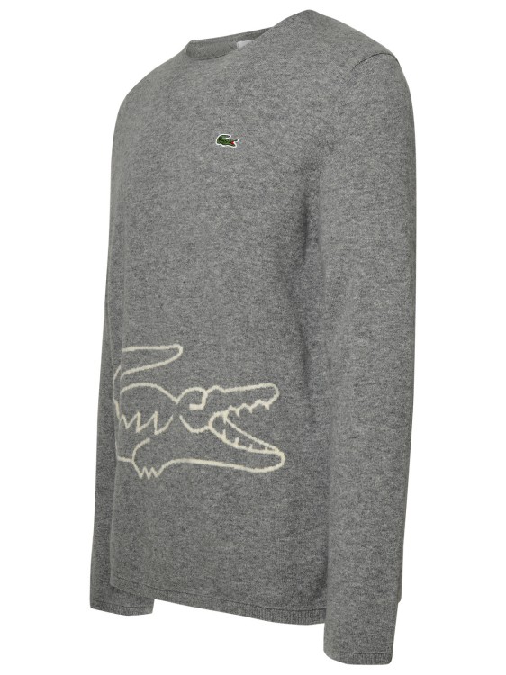 Shop Comme Des Garçons Crocodile Shirt In Grey
