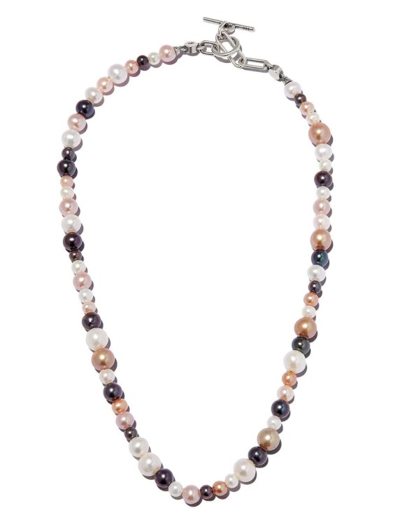 M COHEN PINA LINKA PEARL NECKLACE,N-104128-SMIX-PRL