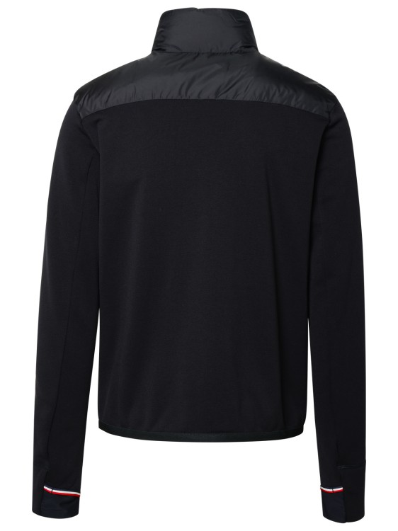 Shop Moncler Sweatshirt Feather In Black
