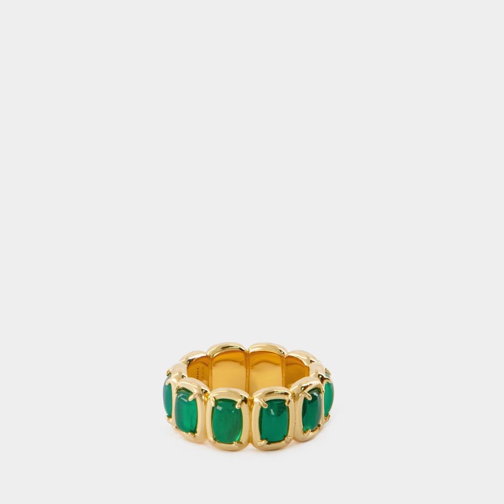 Ivi Toy Onyx-stone Ring In Gold