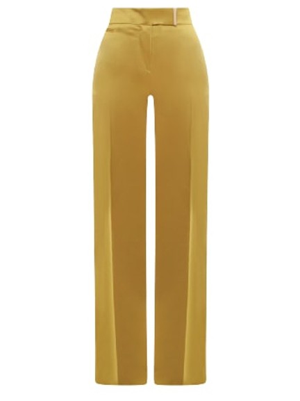 TOM FORD SATIN TROUSER WITH WIDE LEG,0863800d-2767-bbd4-e4a2-32ffa842c6bf