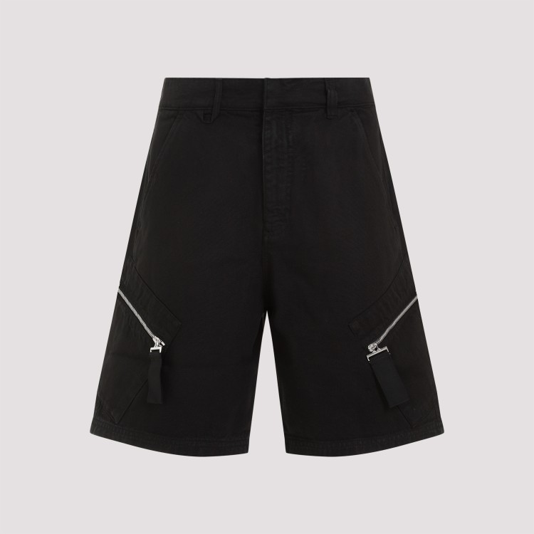 Shop Jacquemus Black Cotton Le Shorts Marrone