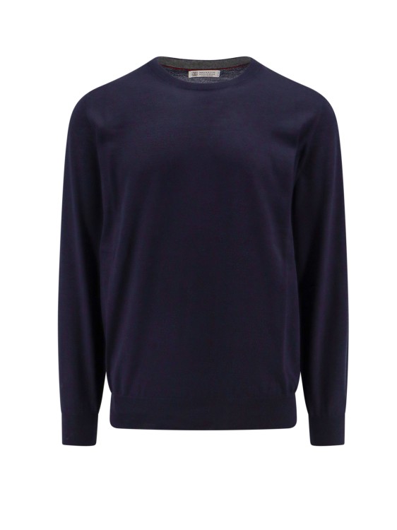 Shop Brunello Cucinelli Cashmere Crew-neck Sweater In Black