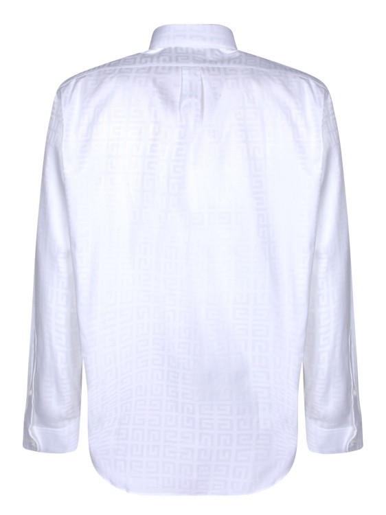 Shop Givenchy White Cotton Shirts In Purple