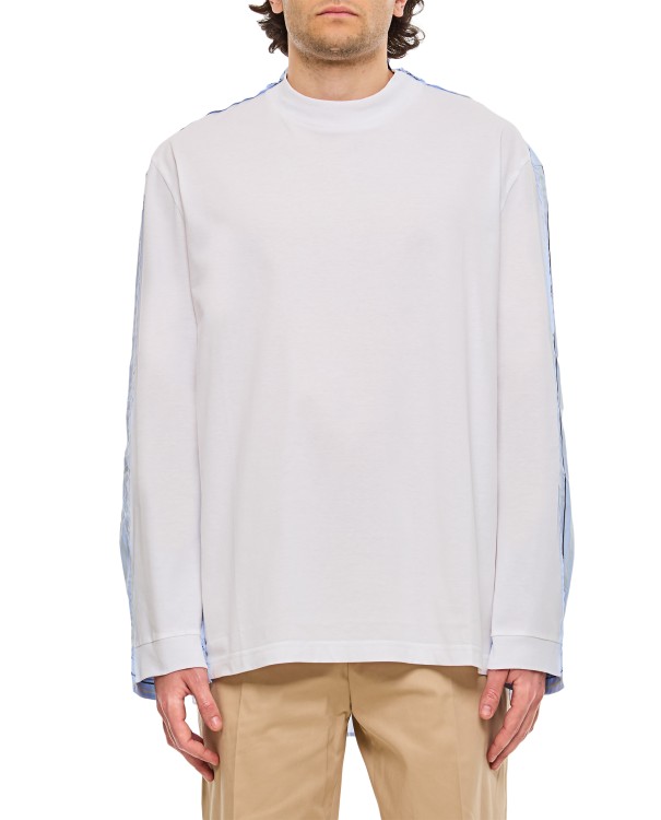 Shop Marni T-shirt Back Printed In White