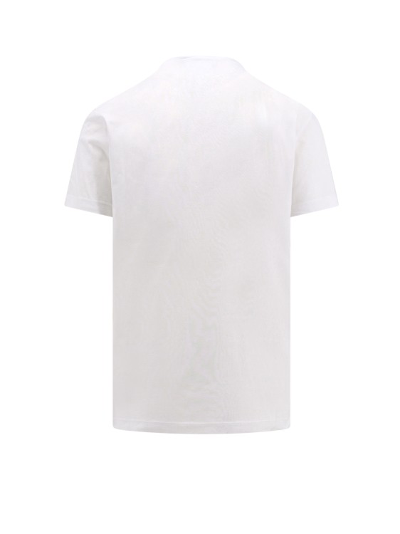 Shop Dsquared2 Icon Stamps Cotton T-shirt In White