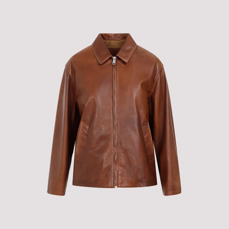 Prada Coats & Jackets In Brown