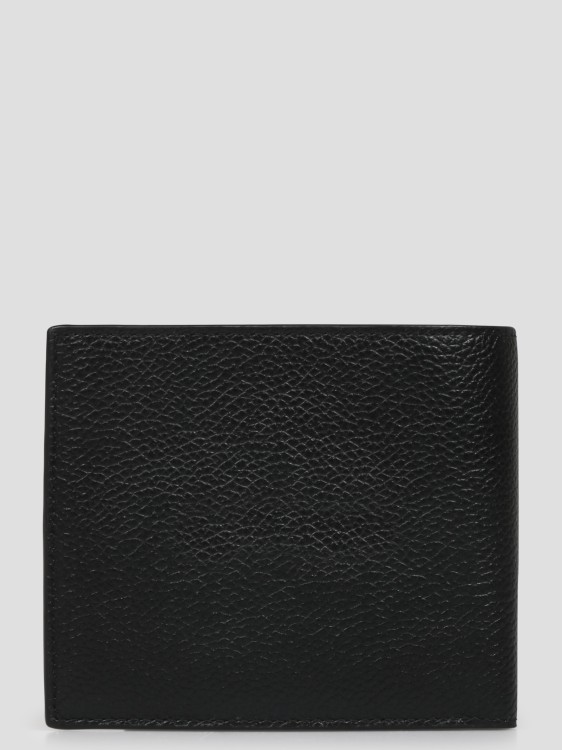 Shop Balenciaga Cash Square Folded Coin Wallet In Black