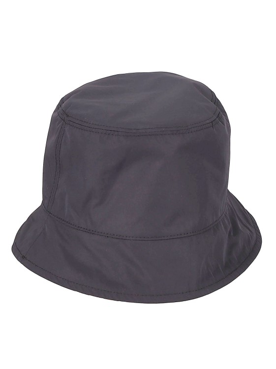 Shop Moncler Bucket Hat In Grey