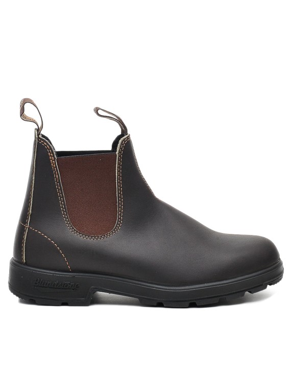 Blundstone Elastic Sided V-cut Ankle Boots In Black