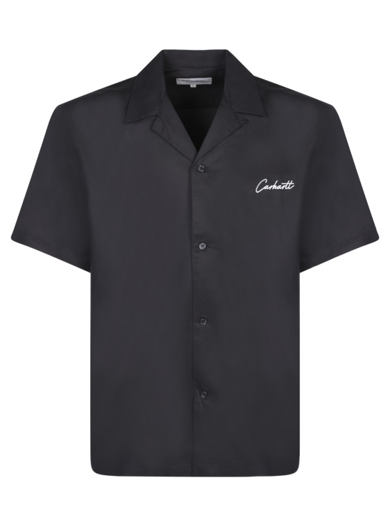 Shop Carhartt Lyocell Shirt In Black