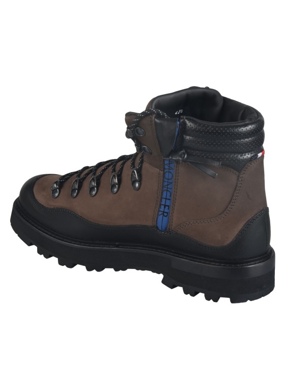 Shop Moncler Peka Trek Hiking Boots In Brown